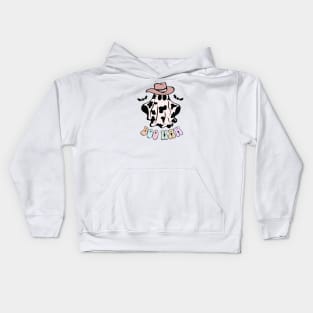 Boo Haw ghost Kids Hoodie